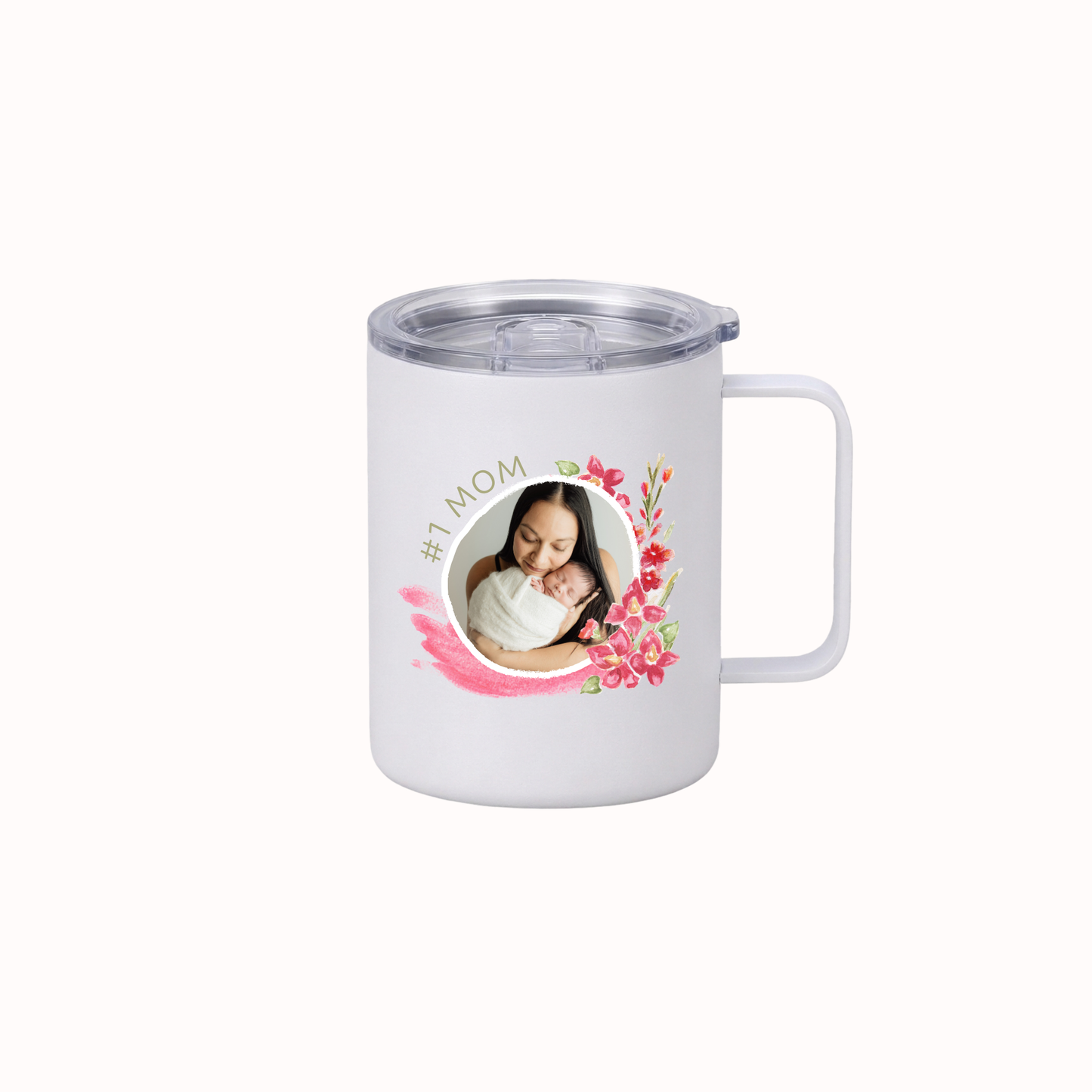 #1 Mom Travel Mug