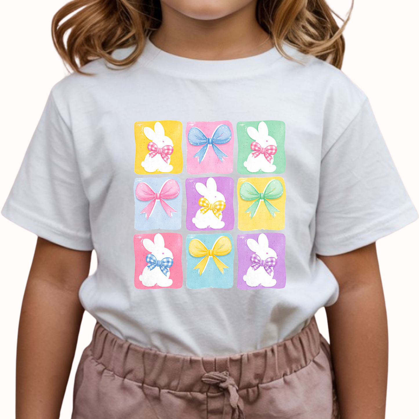 Easter Girls Cotton T-Shirt