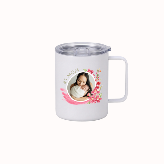 #1 Mom Travel Mug
