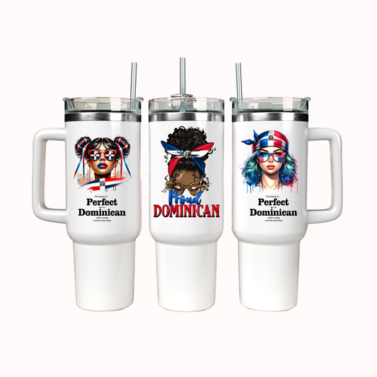 Dominican Tumbler with Handle:
