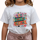 100 Days of School Girls Cotton T-Shirt
