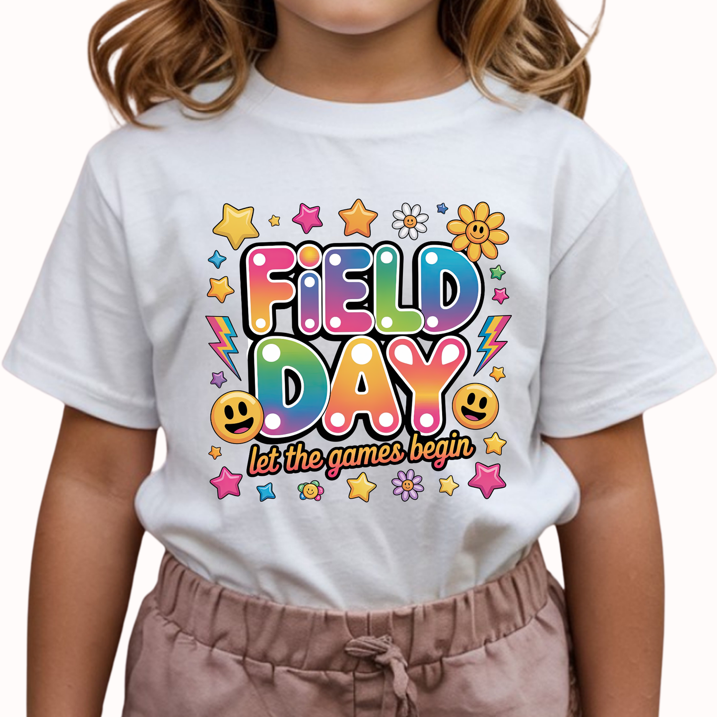Field Day- Girls Cotton T-shirt