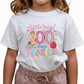100 Days of School Girls Cotton T-Shirt