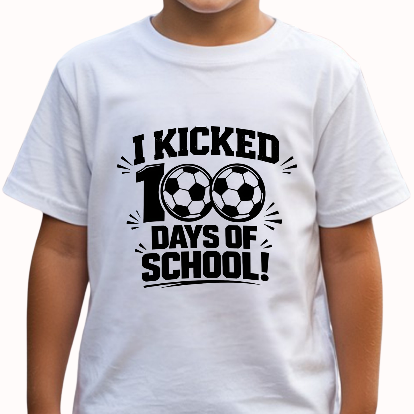 100 Days of School Boys Cotton T-Shirt
