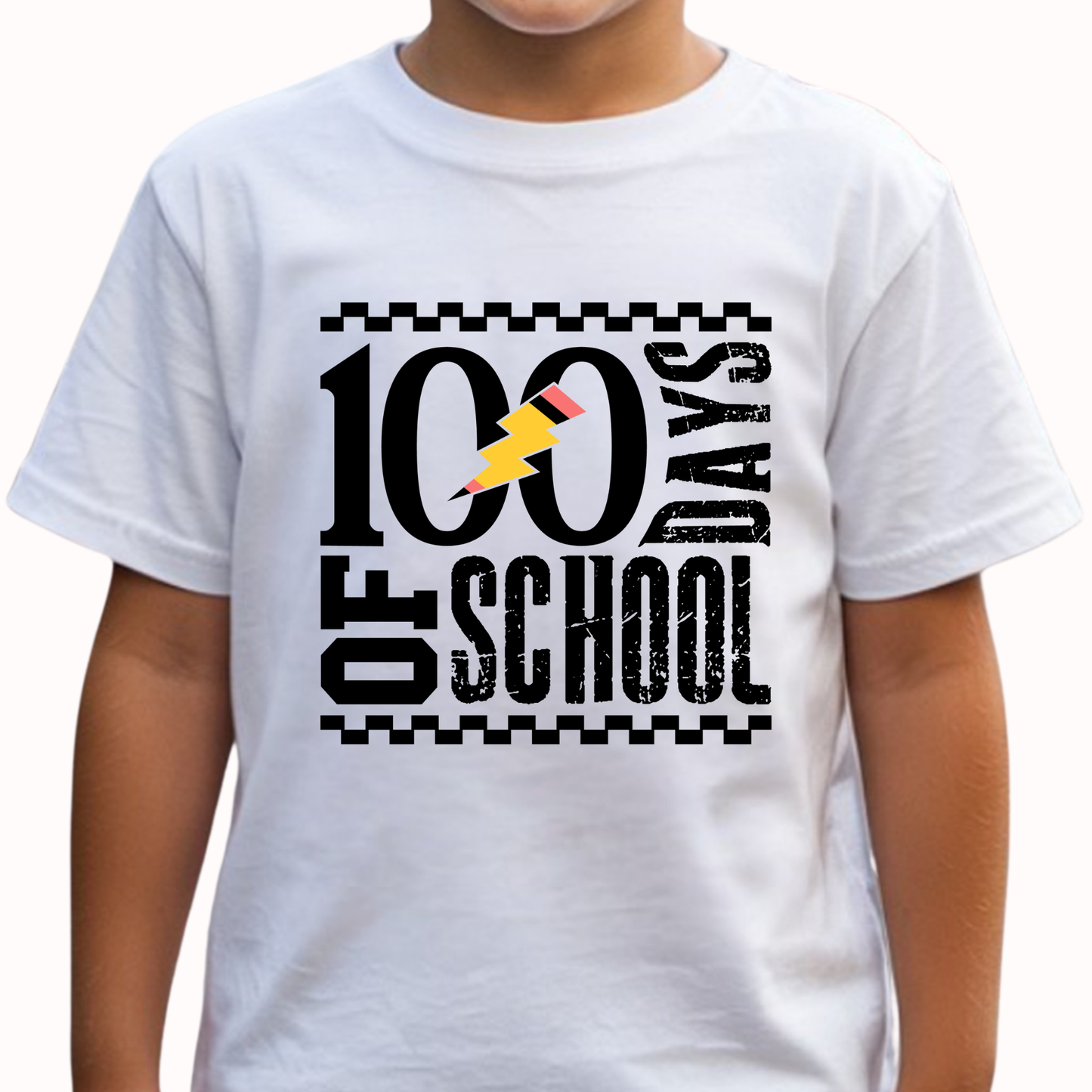 100 Days of School Boys Cotton T-Shirt
