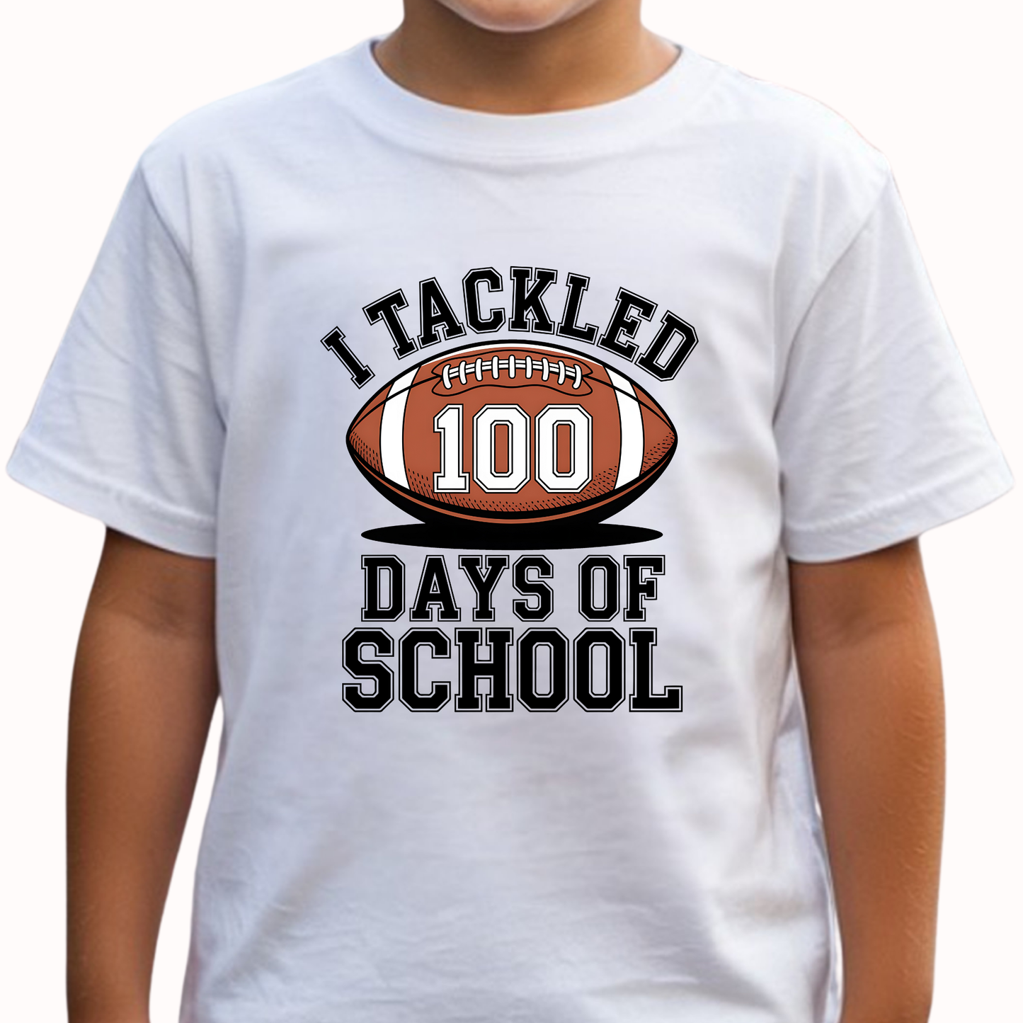 100 Days of School Boys Cotton T-Shirt