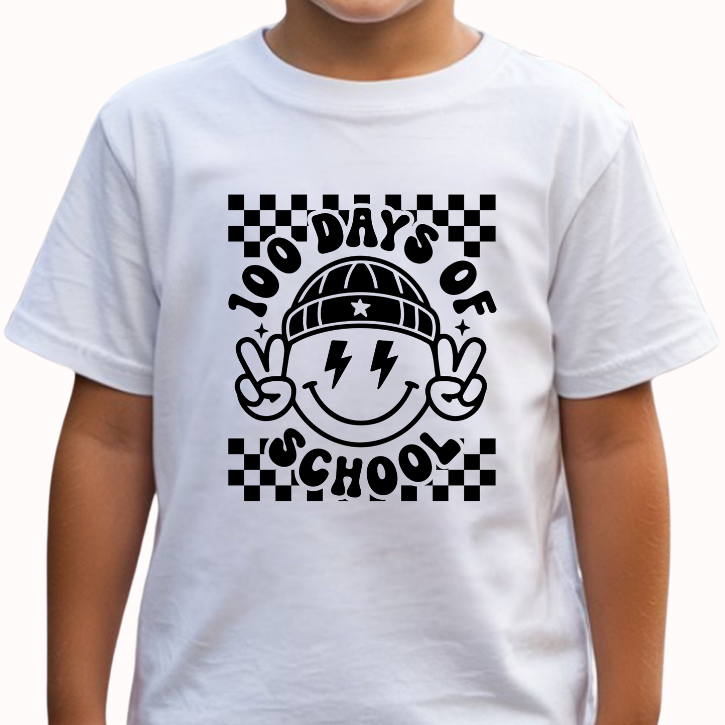 100 Days of School Boys Cotton T-Shirt