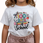100 Days of School Girls Cotton T-Shirt