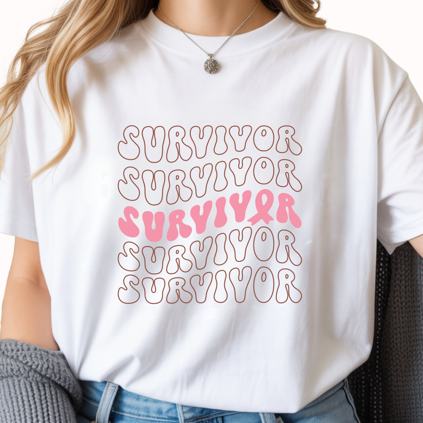 Breast Cancer Awareness Cotton T-Shirt