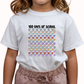 100 Days of School Girls Cotton T-Shirt