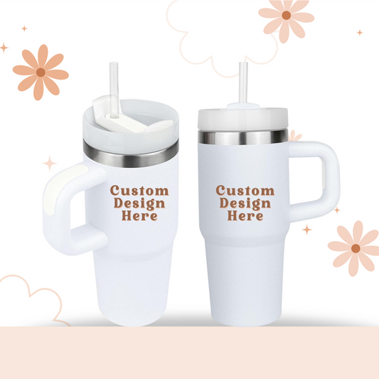 Kids Tumbler, Insulated with Handle and Lid and Straw, 14oz